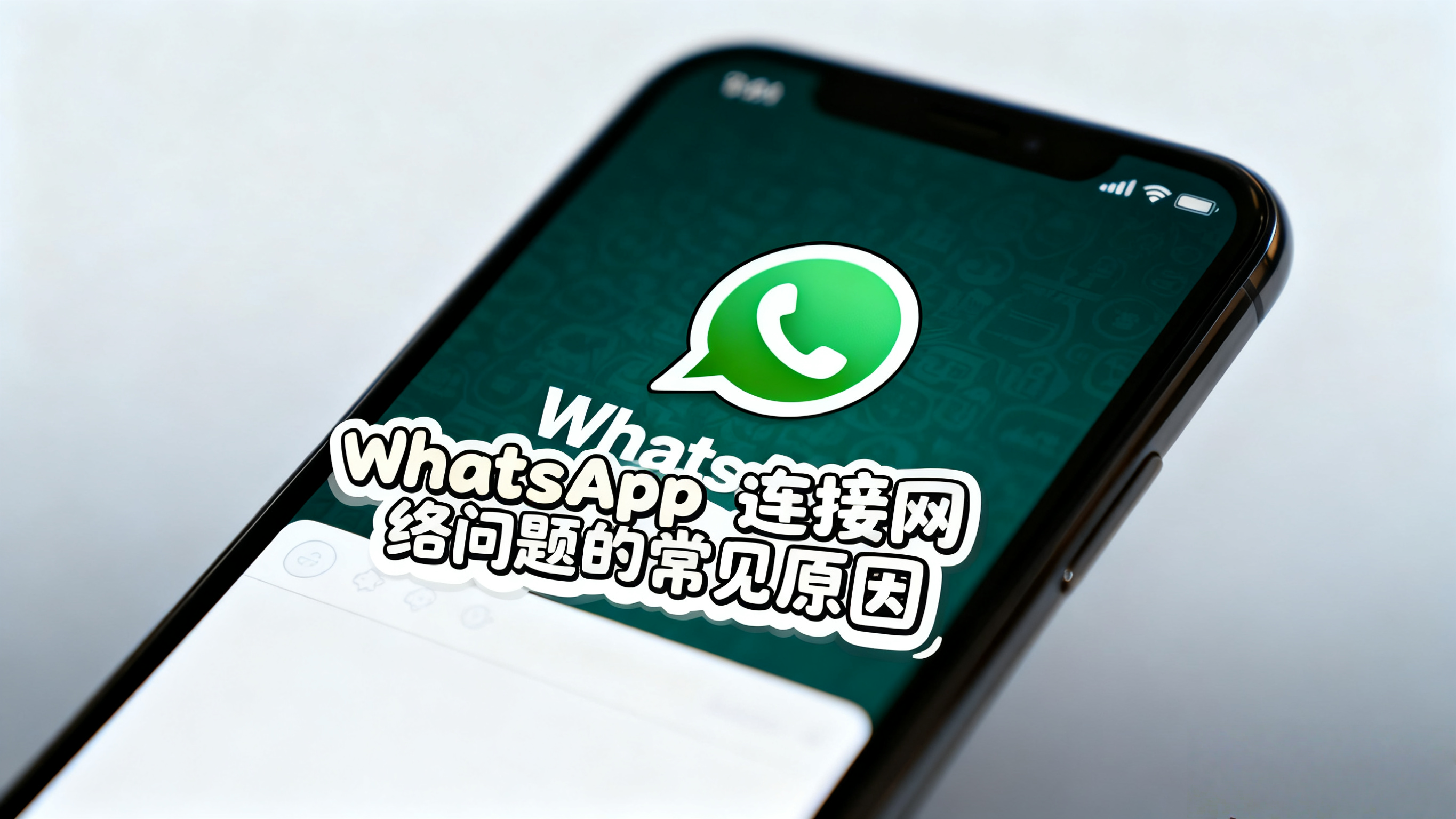 如何快速修复WhatsApp网络连接问题？详细指南