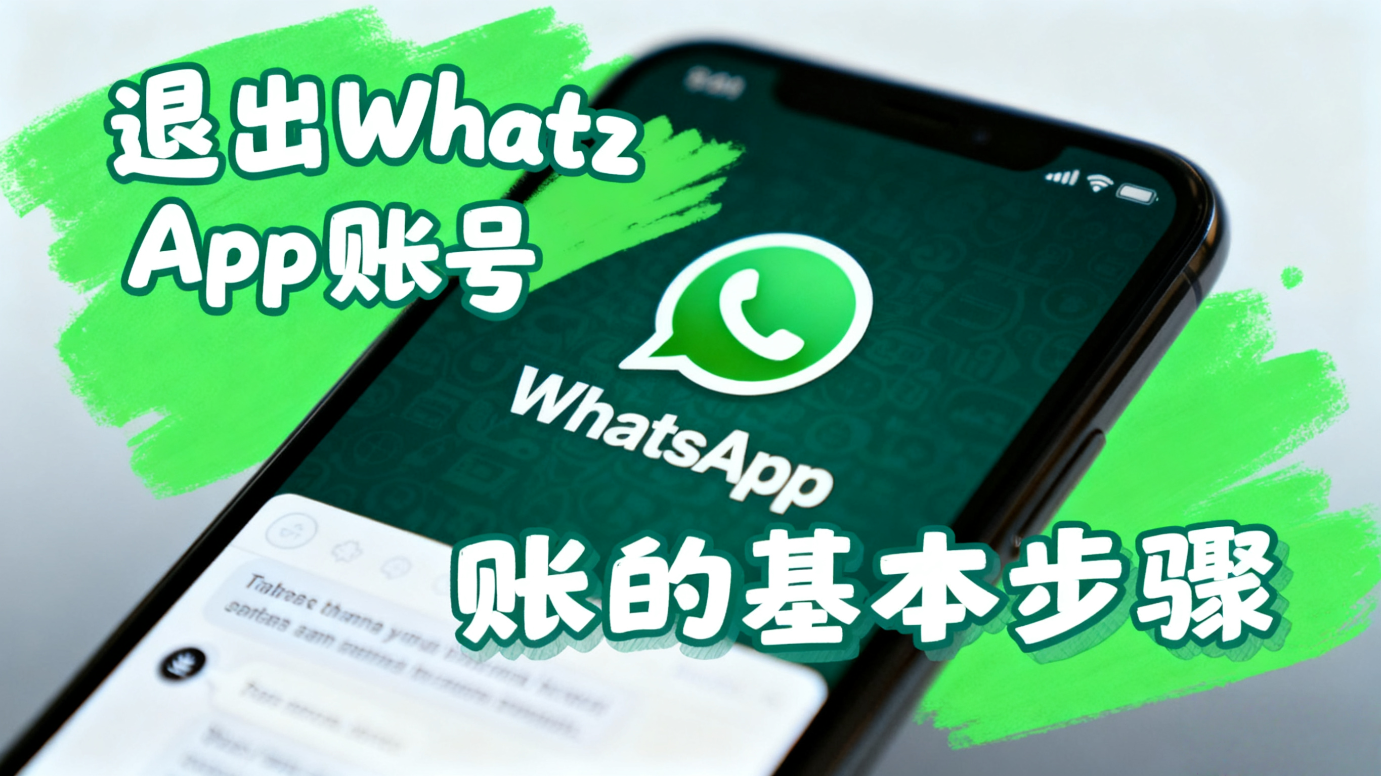 如何快速注销WhatsApp账号？一步步教你