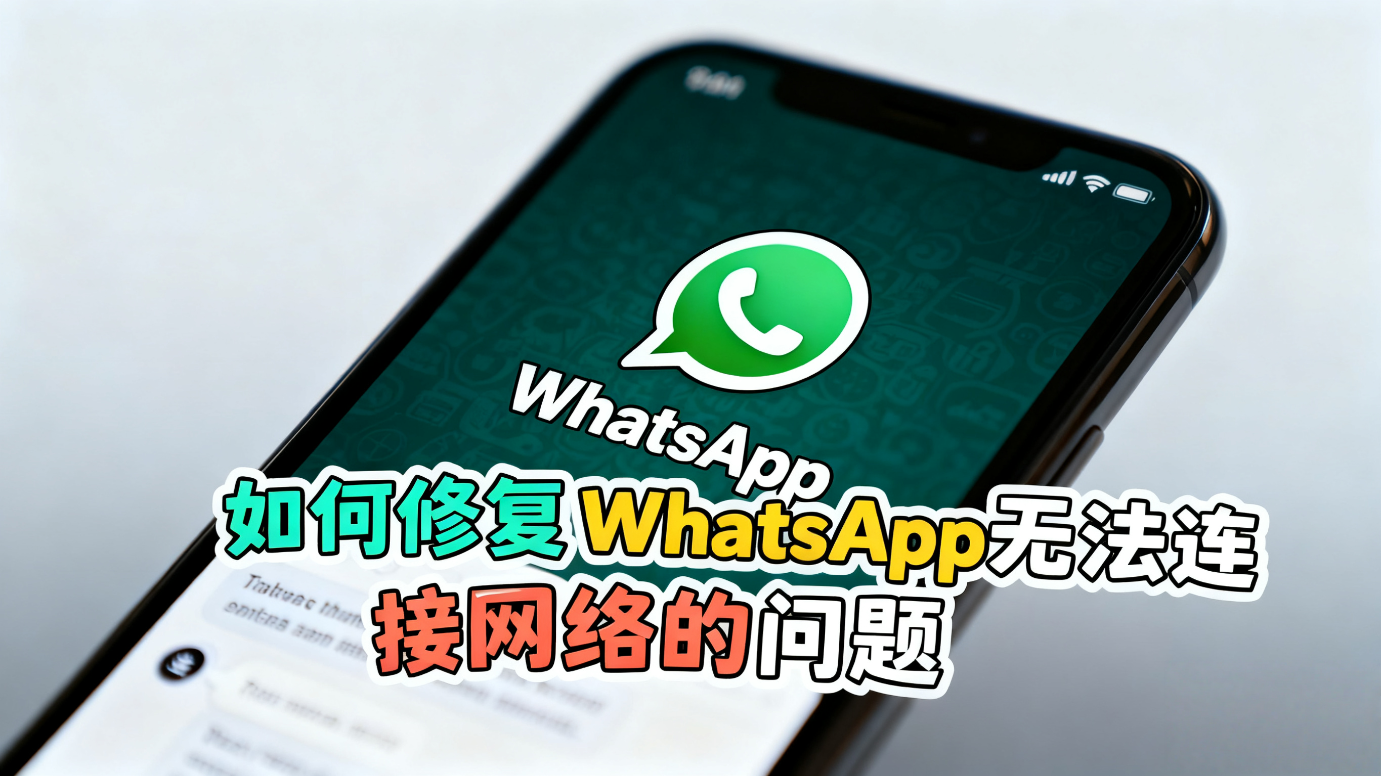 如何快速修复WhatsApp网络连接问题?详细指南