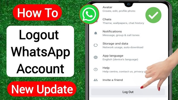 手机WhatsApp怎么切换或退出账号？
