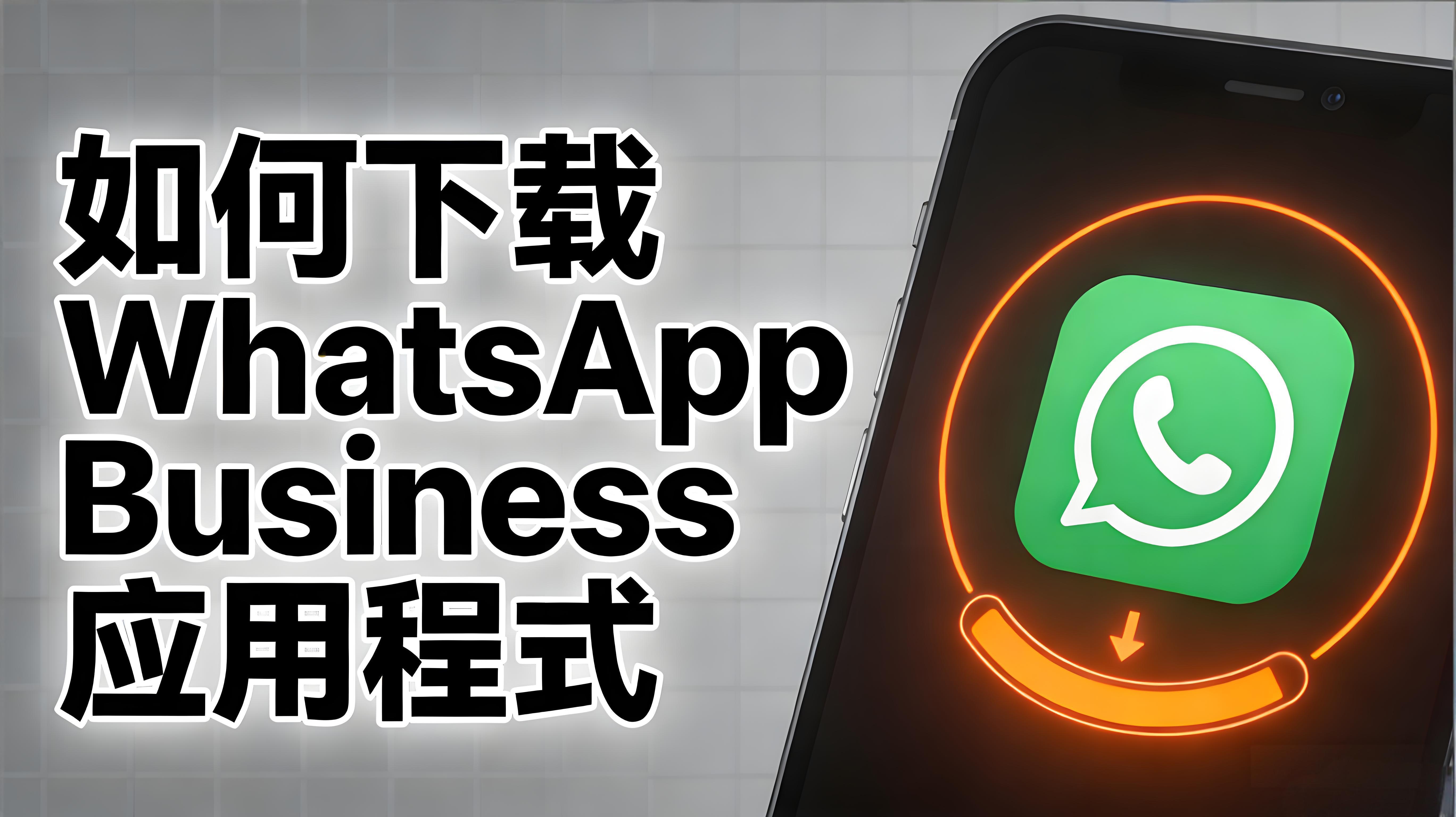 如何下载WhatsApp Business？