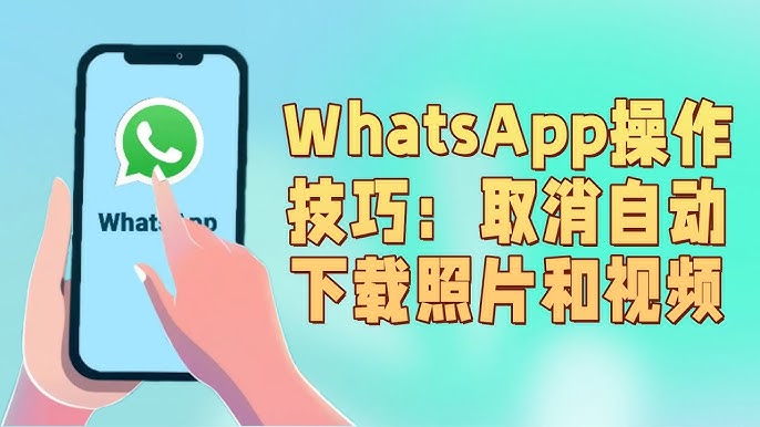 WhatsApp怎样设置自动下载？